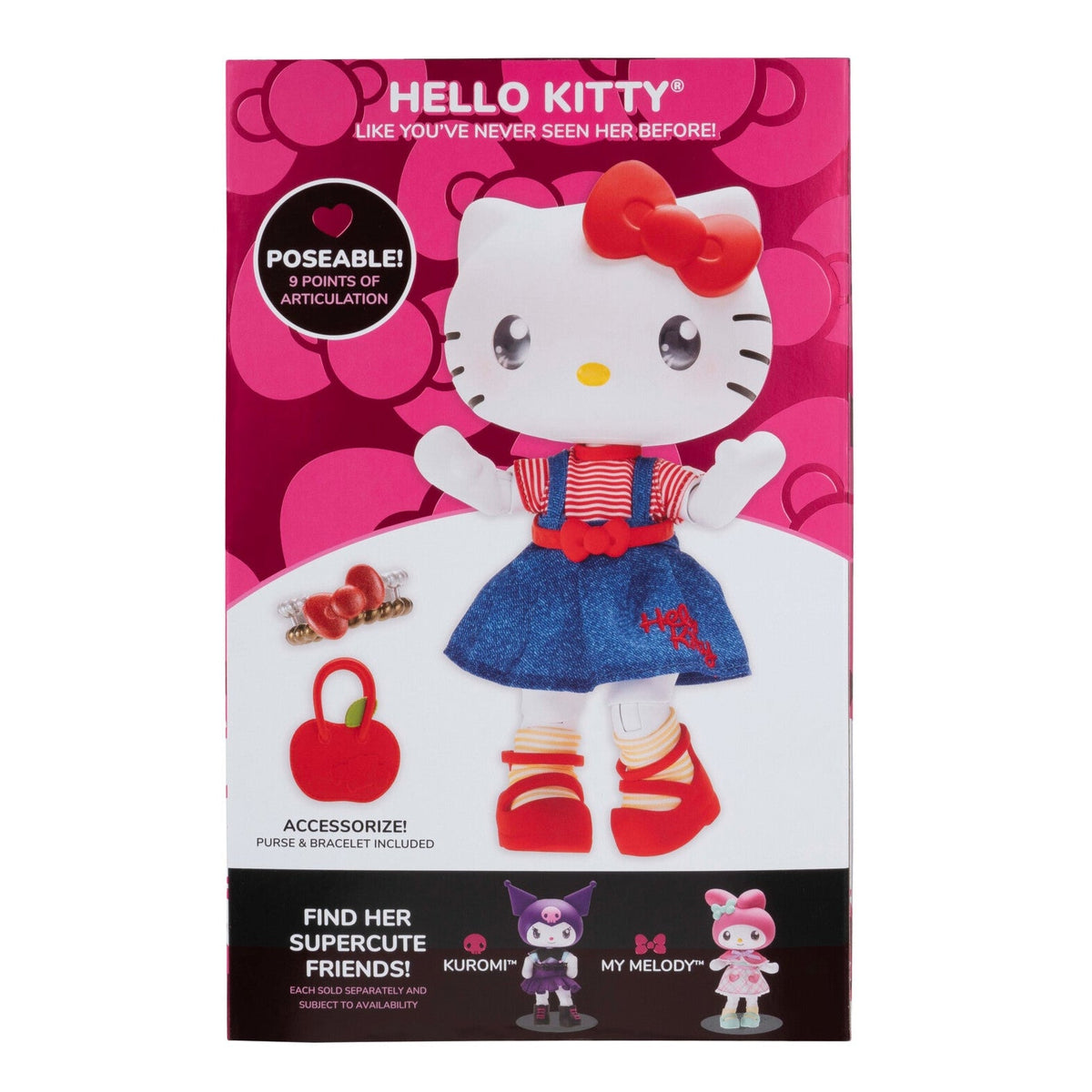 Hello Kitty and Friends Premier 8-Inch Classic Hello Kitty Articulated Figure