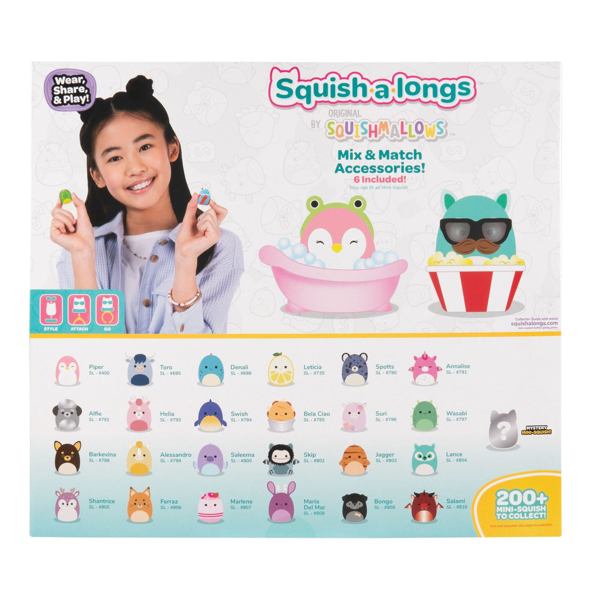 Squish-a-longs Mini-Squish 25-Pack (Wave 5, Style 1)