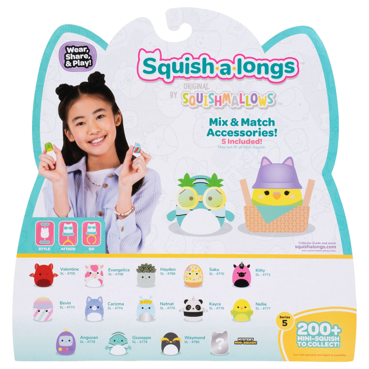 Squish-a-longs Mini-Squish 14-Pack (Wave 5, Style 1)