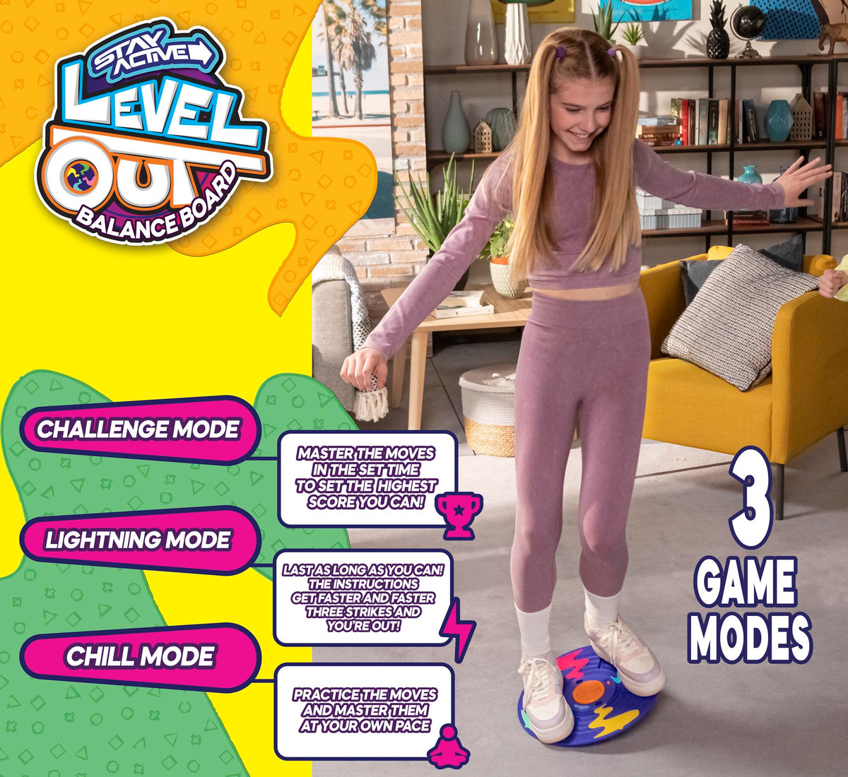Stay Active Level Out Balance Board