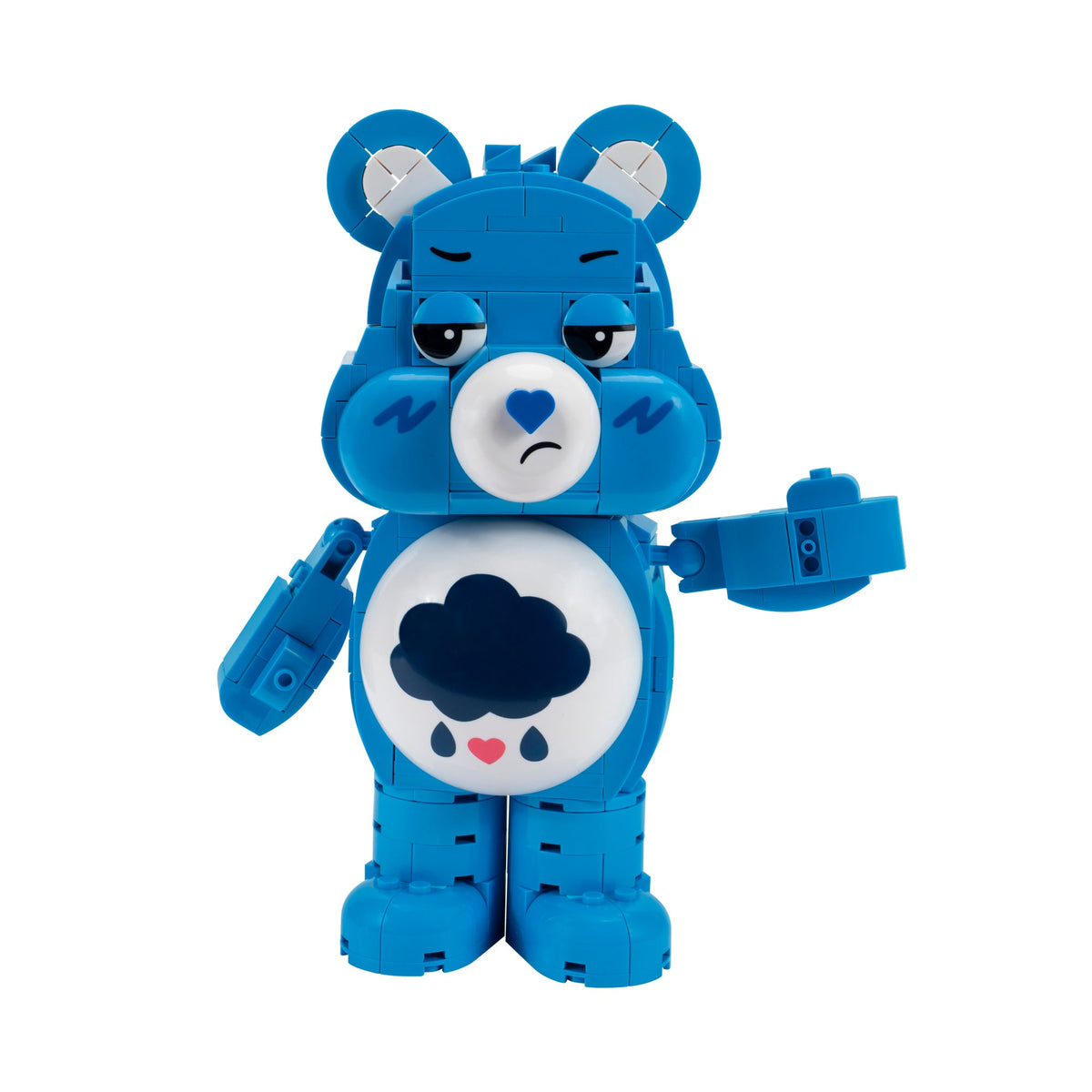 Care Bears Grumpy Bear Building Set - 7-Inch Buildable Articulated Figure