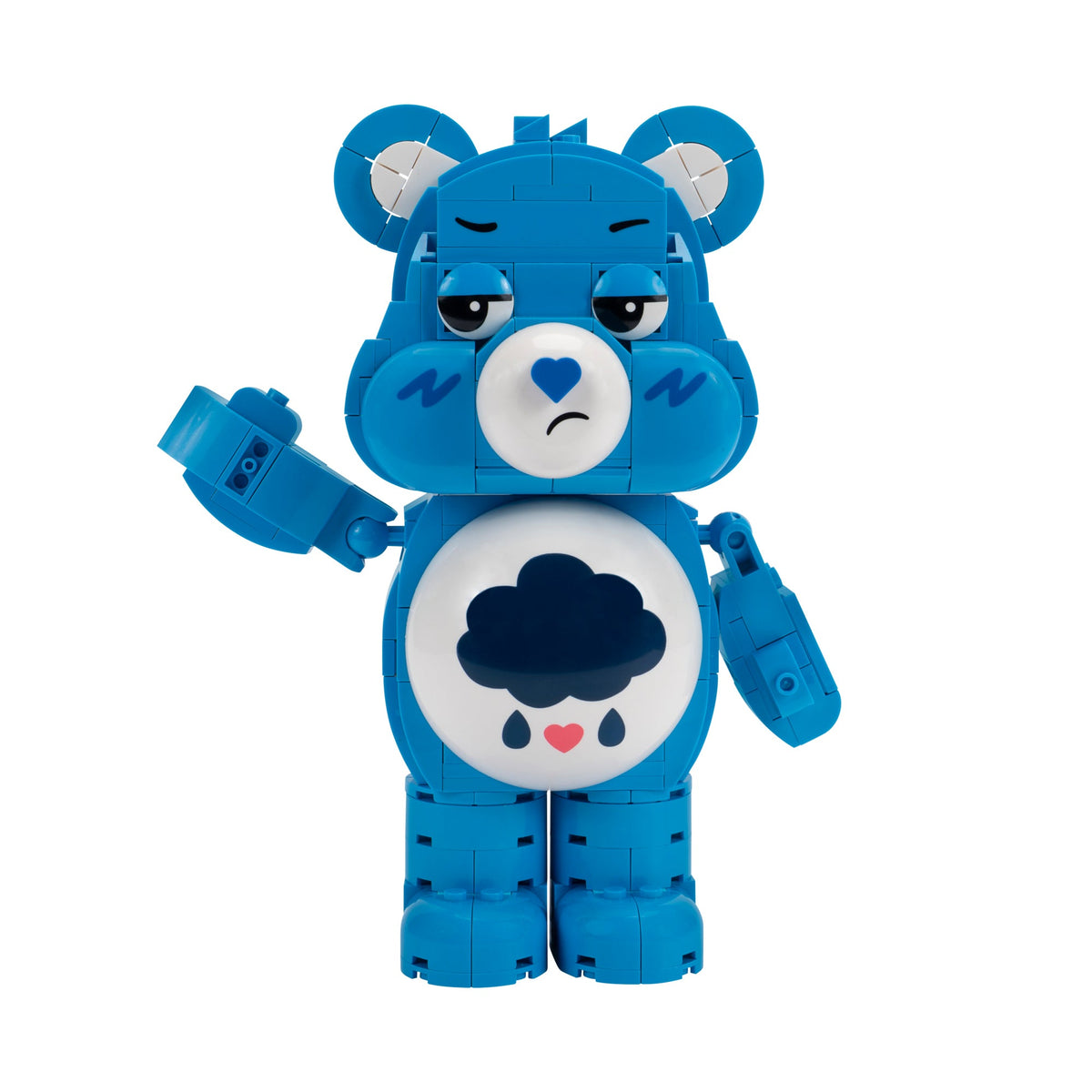 Care Bears Grumpy Bear Building Set - 7-Inch Buildable Articulated Figure
