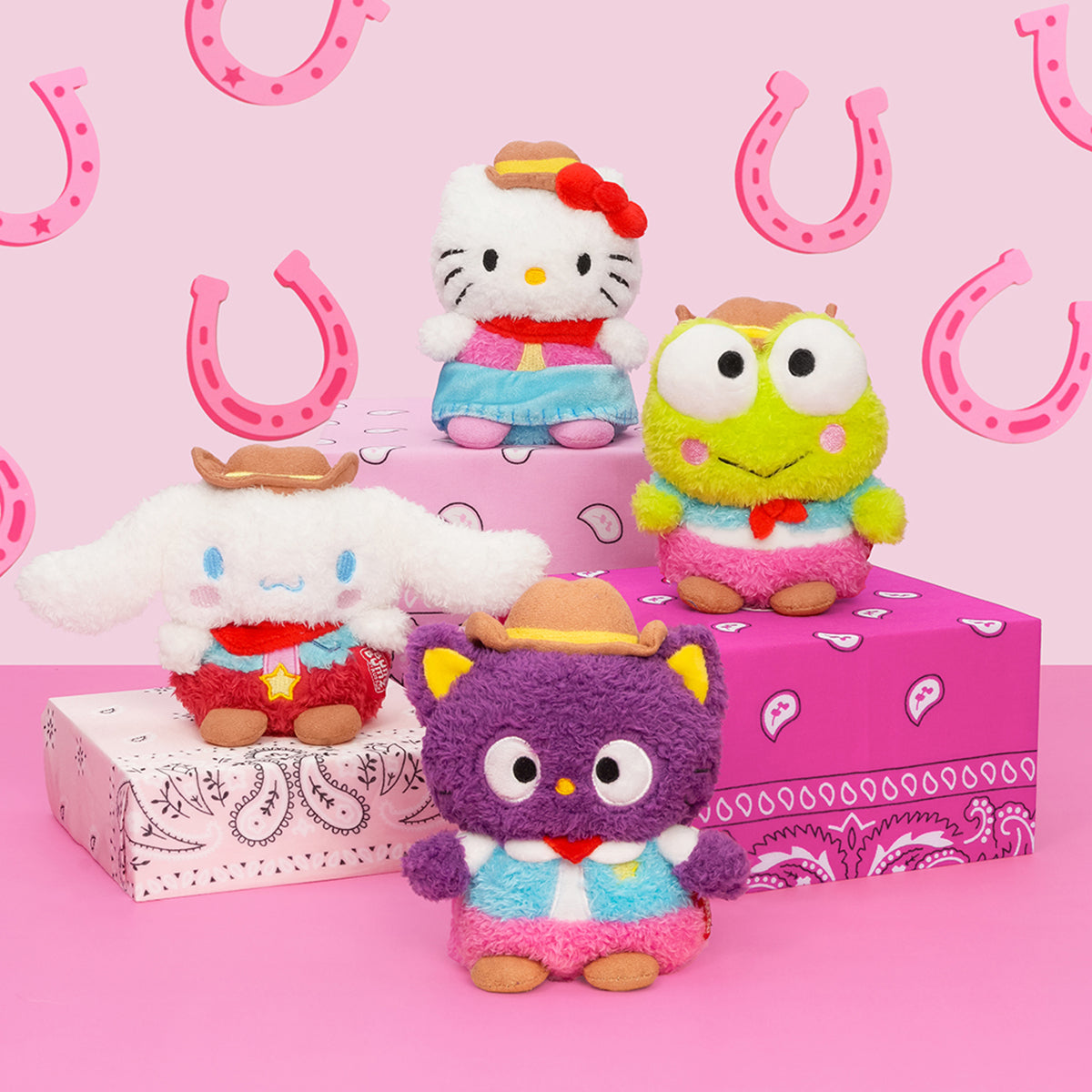 4.5-inch Hello Kitty and Friends CowgirlBumz Bundle