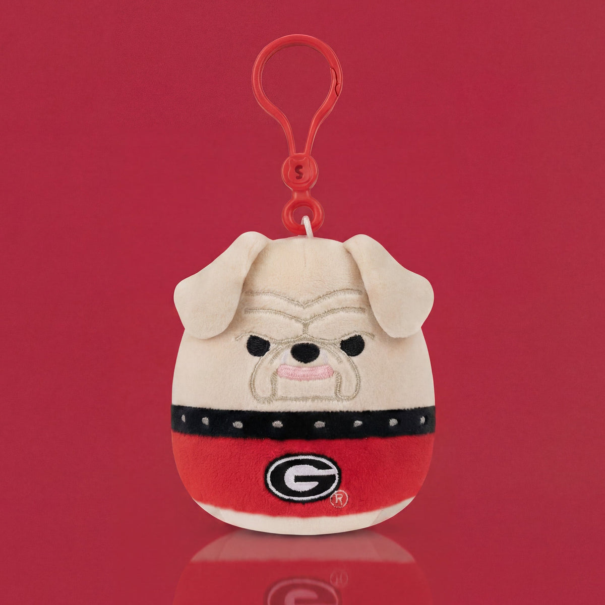 University of Georgia 3.5-Inch Hairy Dawg Plush Clip