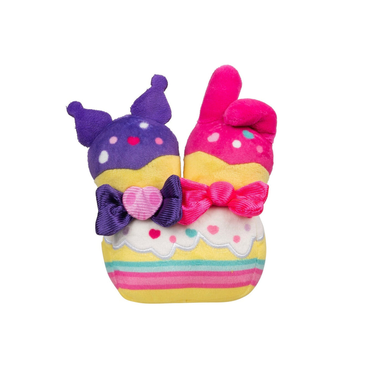 Hello Kitty and Friends 12-Inch My Melody and Kuromi Anniversary Plush Bouquet