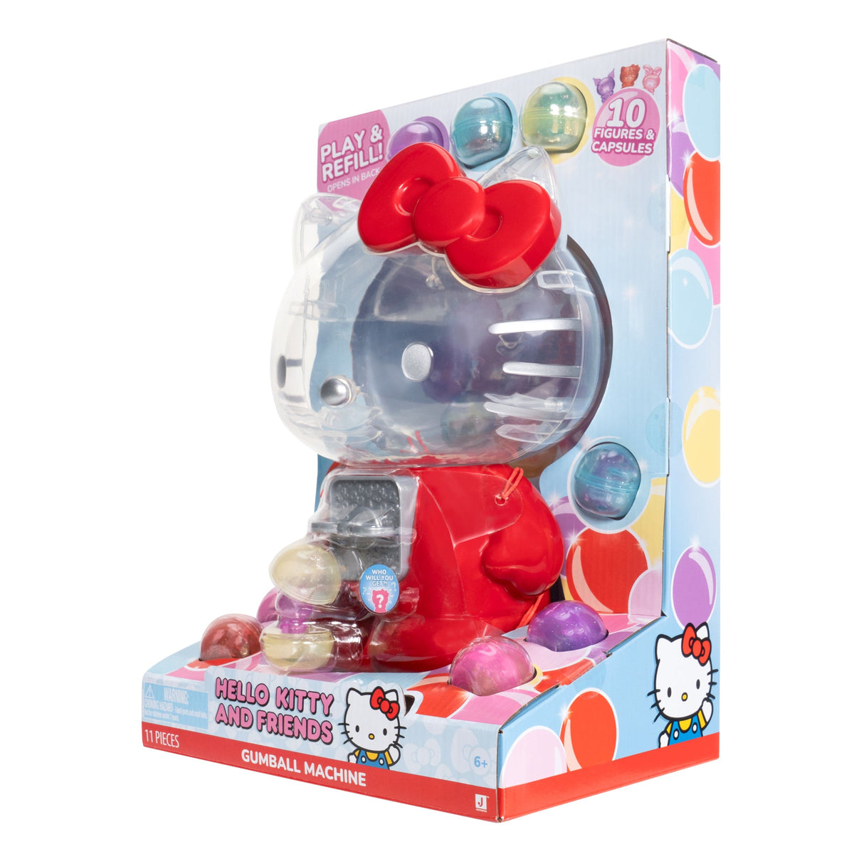 Hello Kitty and Friends 12-Inch Gumball Machine