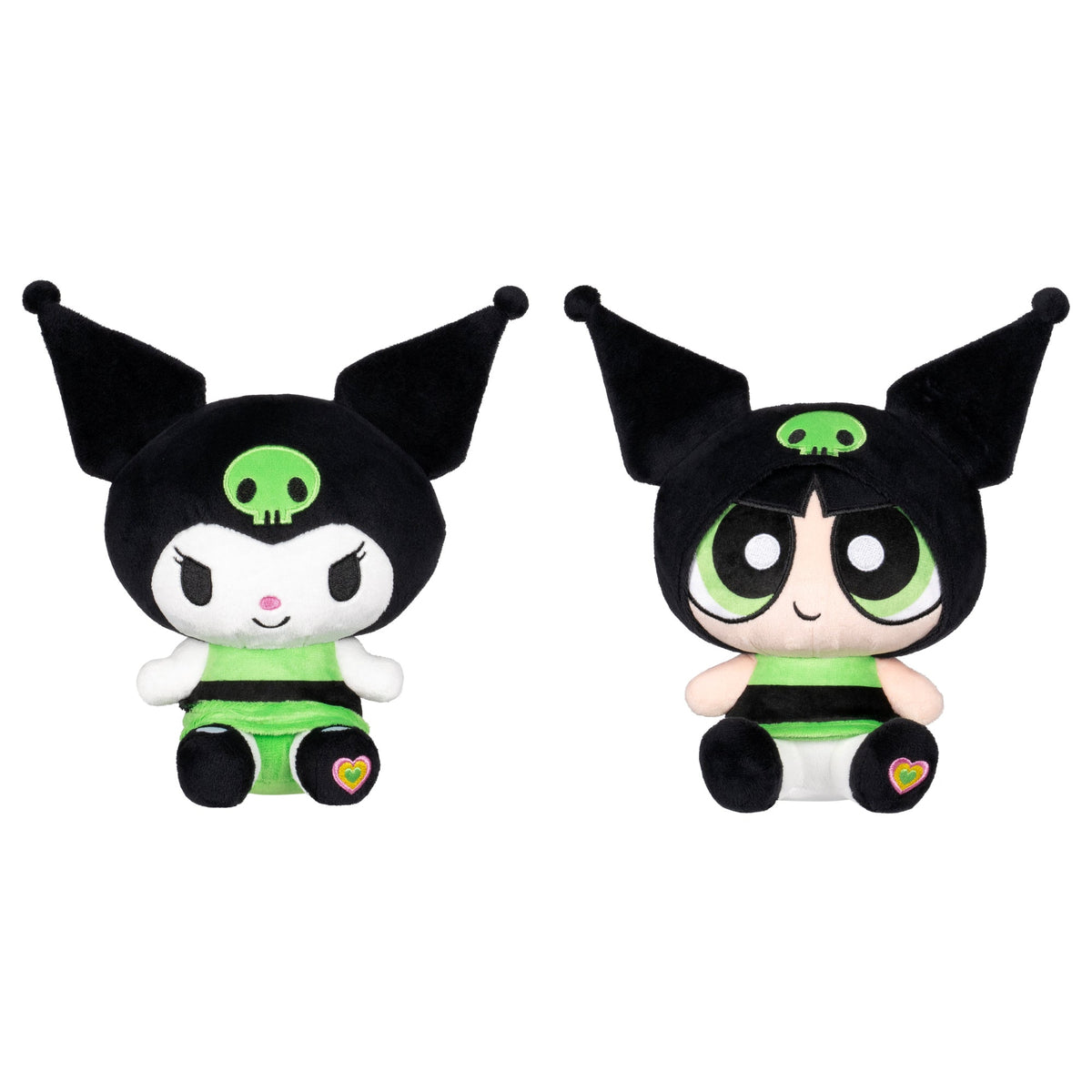 Hello Kitty and Friends X Powerpuff Girls 8-Inch Plush 2-Pack