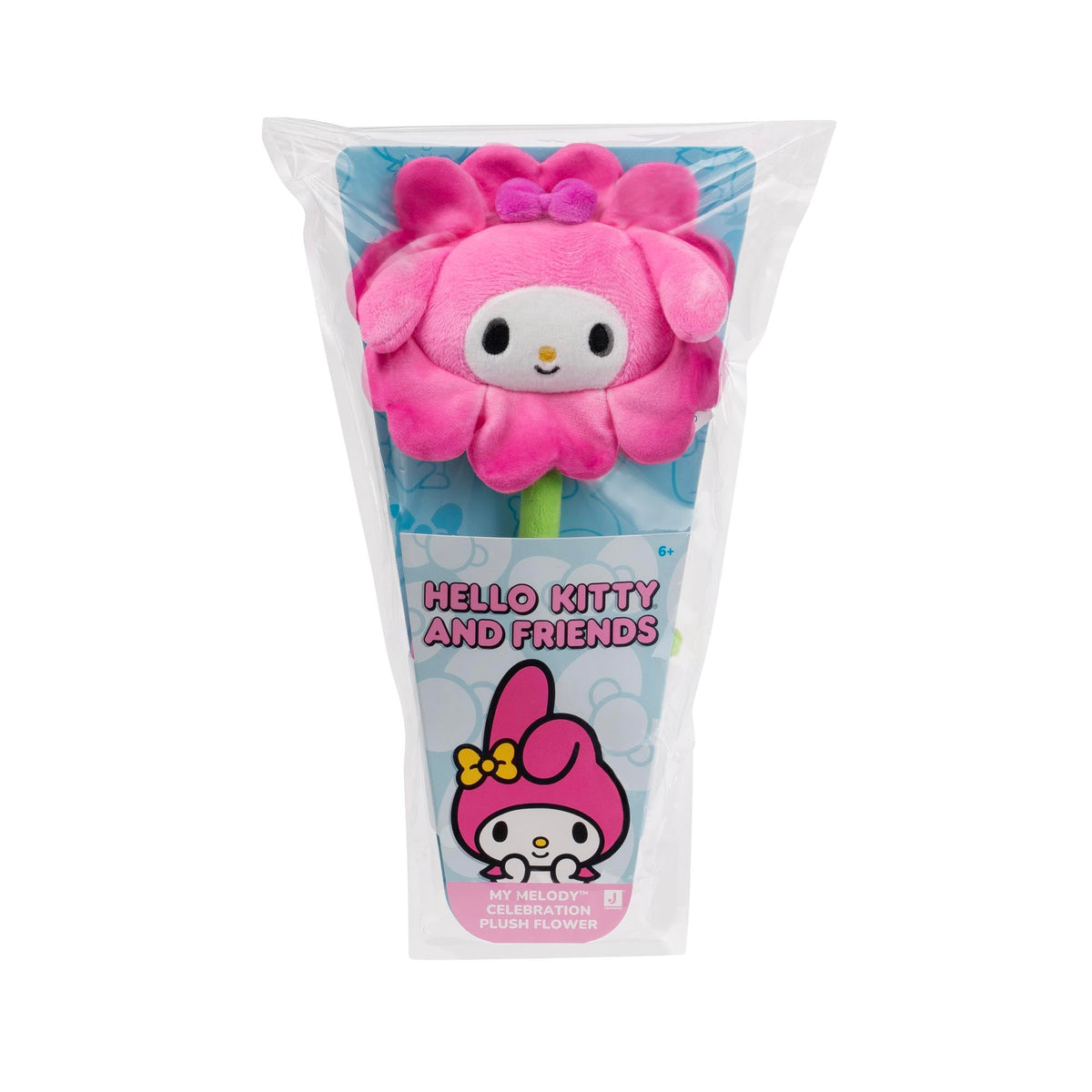Hello Kitty and Friends 14-Inch Plush Flower 2-Pack - Hello Kitty & My Melody