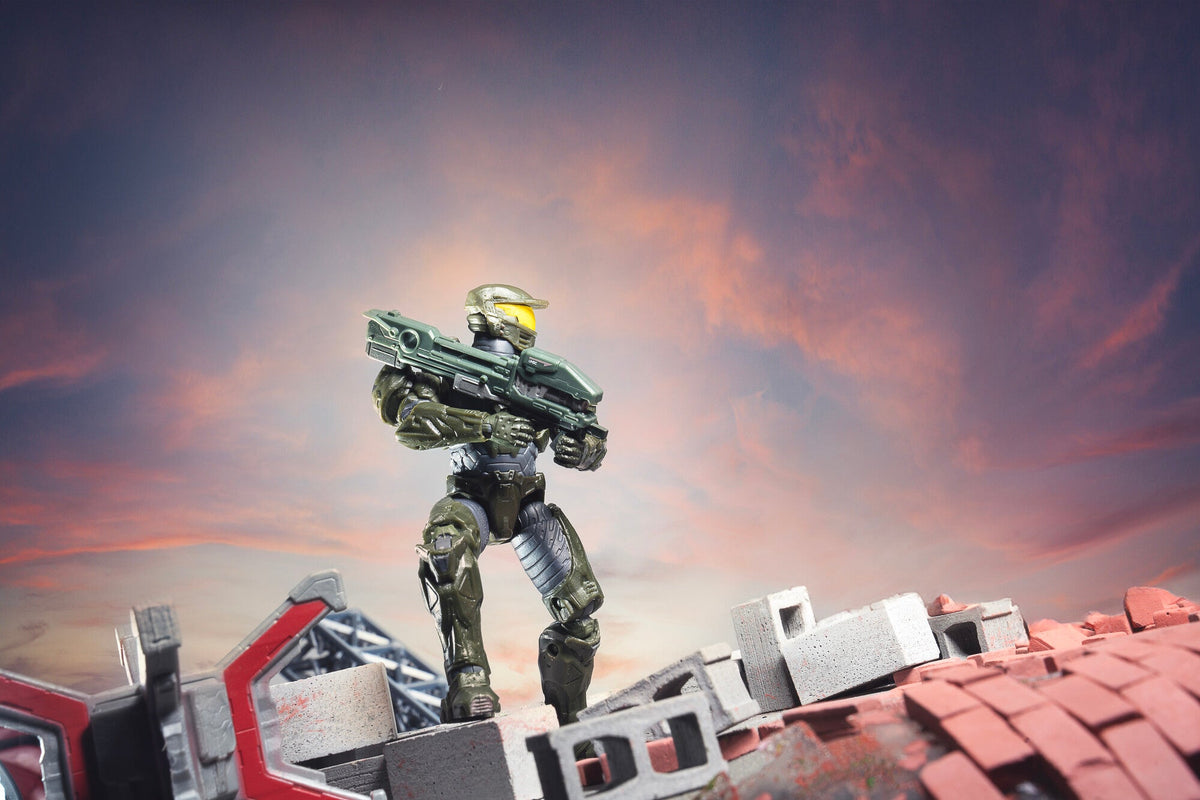 Halo Jerome-092 (Halo Wars 2) - Deluxe 4-Inch Articulated Figure with Spartan Laser