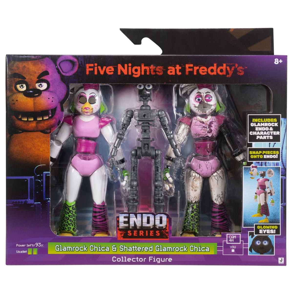 Five Nights at Freddy’s Endo-02 (Glamrock Chica Parts & Shattered Glamrock Chica)