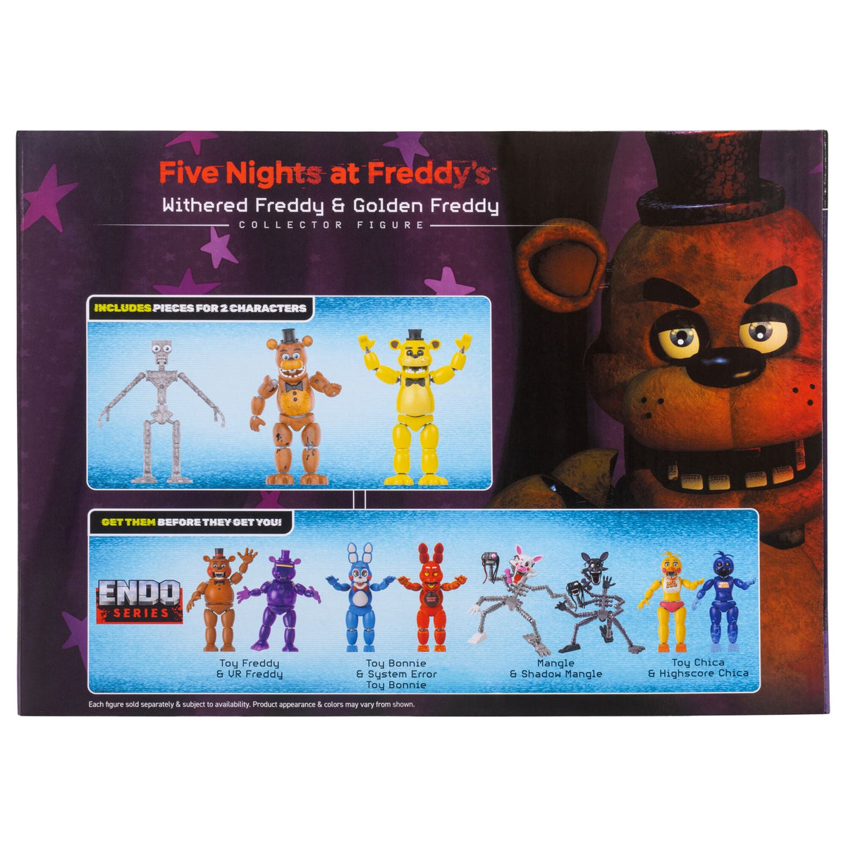 Five Nights at Freddy’s Endo-01 (Withered Freddy and Golden Freddy)