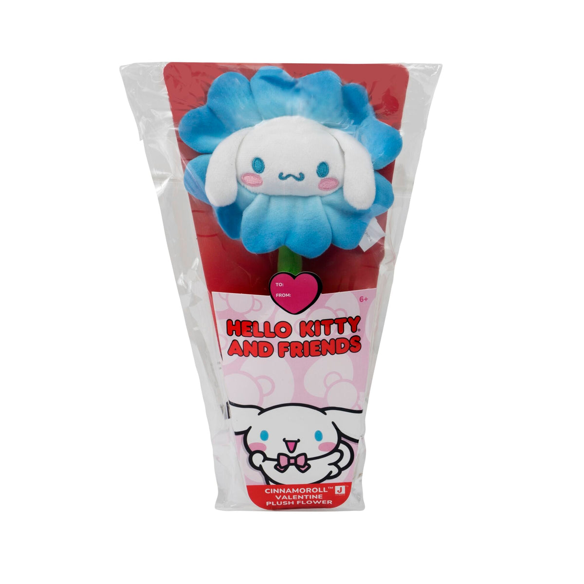 Hello Kitty and Friends 14-Inch Plush Flower 2-Pack - Hello Kitty & Cinnamoroll