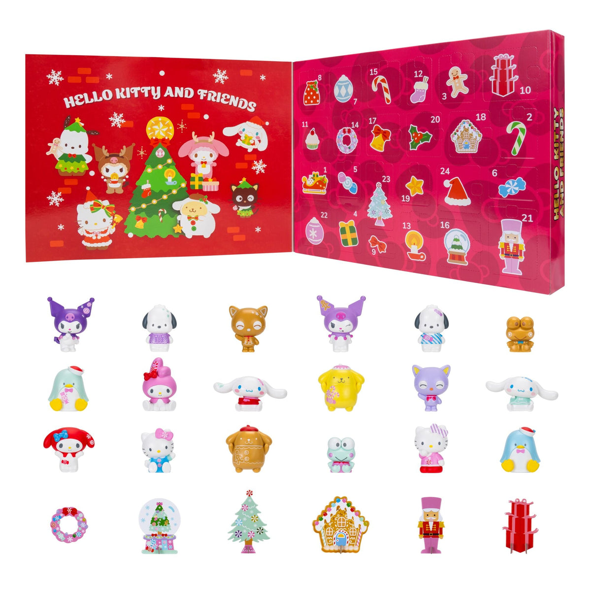 Squish-a-longs Hello Kitty and Friends 2026 Holiday Advent Calendar
