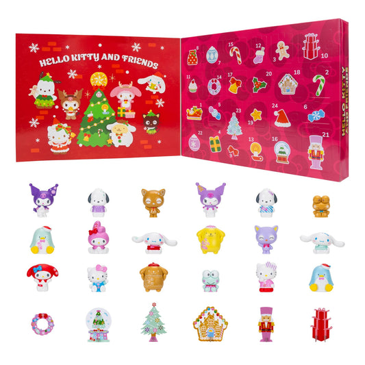 Squish-a-longs Hello Kitty and Friends 2026 Holiday Advent Calendar