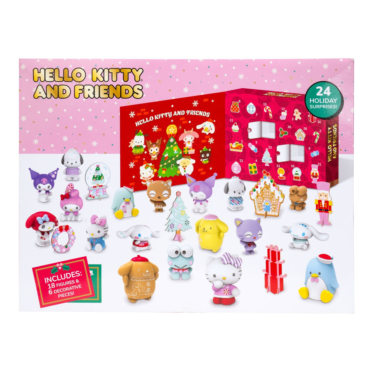 Squish-a-longs Hello Kitty and Friends 2026 Holiday Advent Calendar