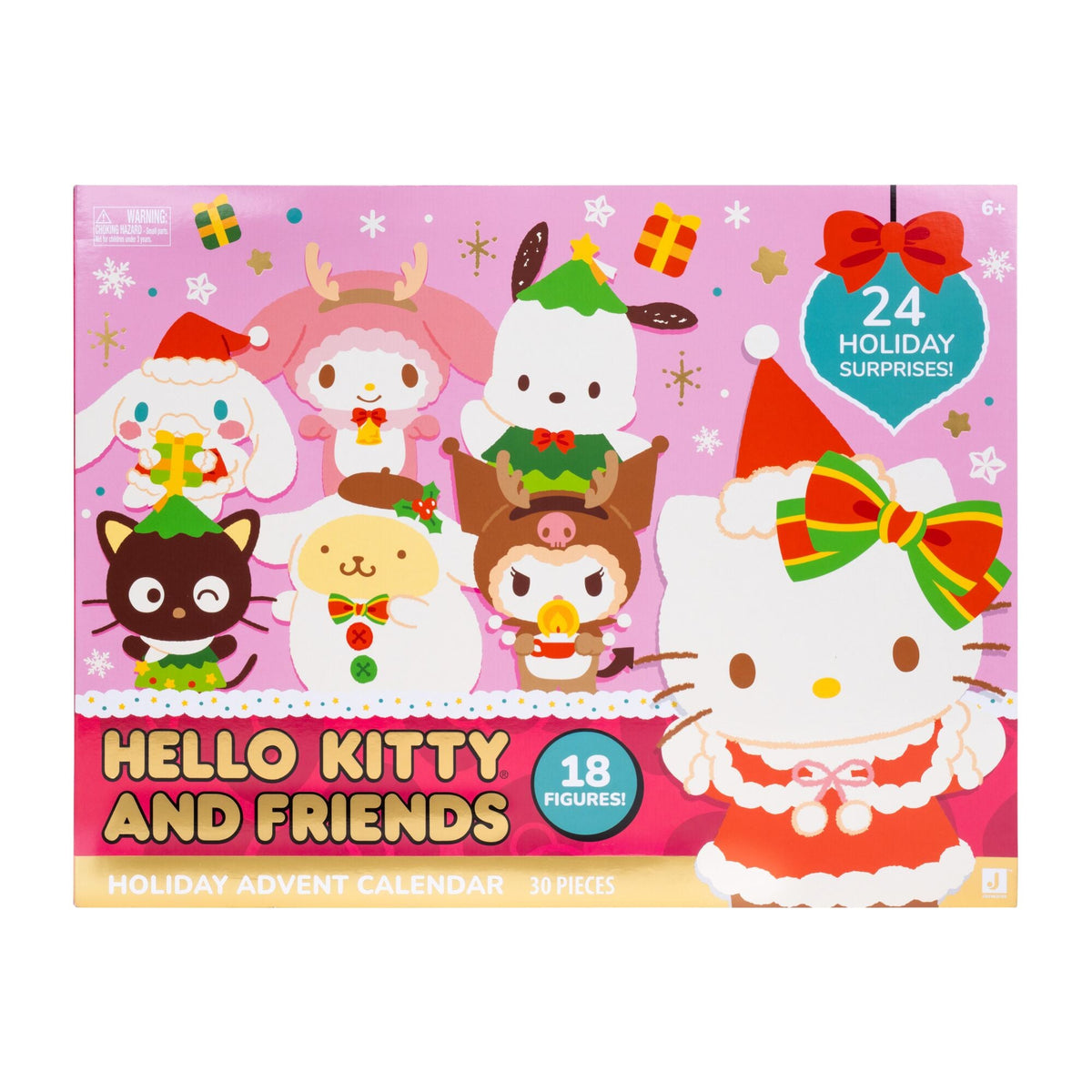 Squish-a-longs Hello Kitty and Friends 2026 Holiday Advent Calendar