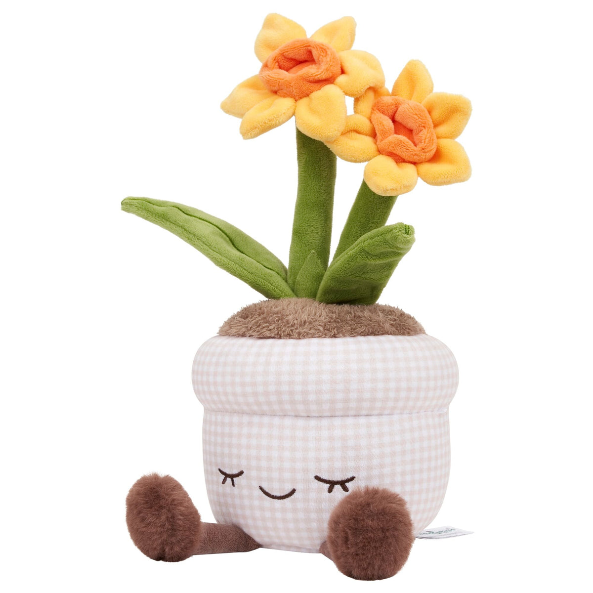 Greenhouse by Russ 12-Inch Daffodil Plush
