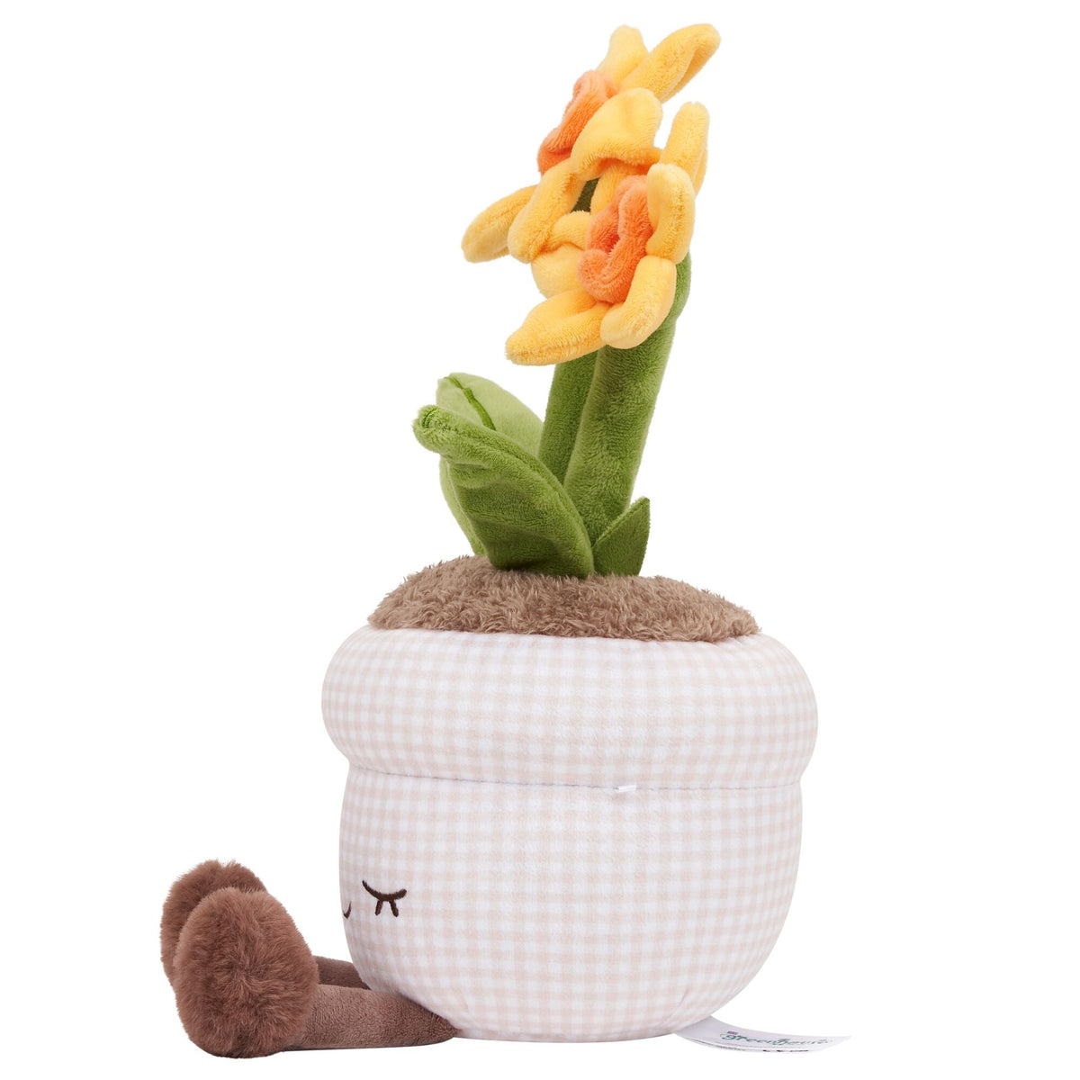 Greenhouse by Russ 12-Inch Daffodil Plush