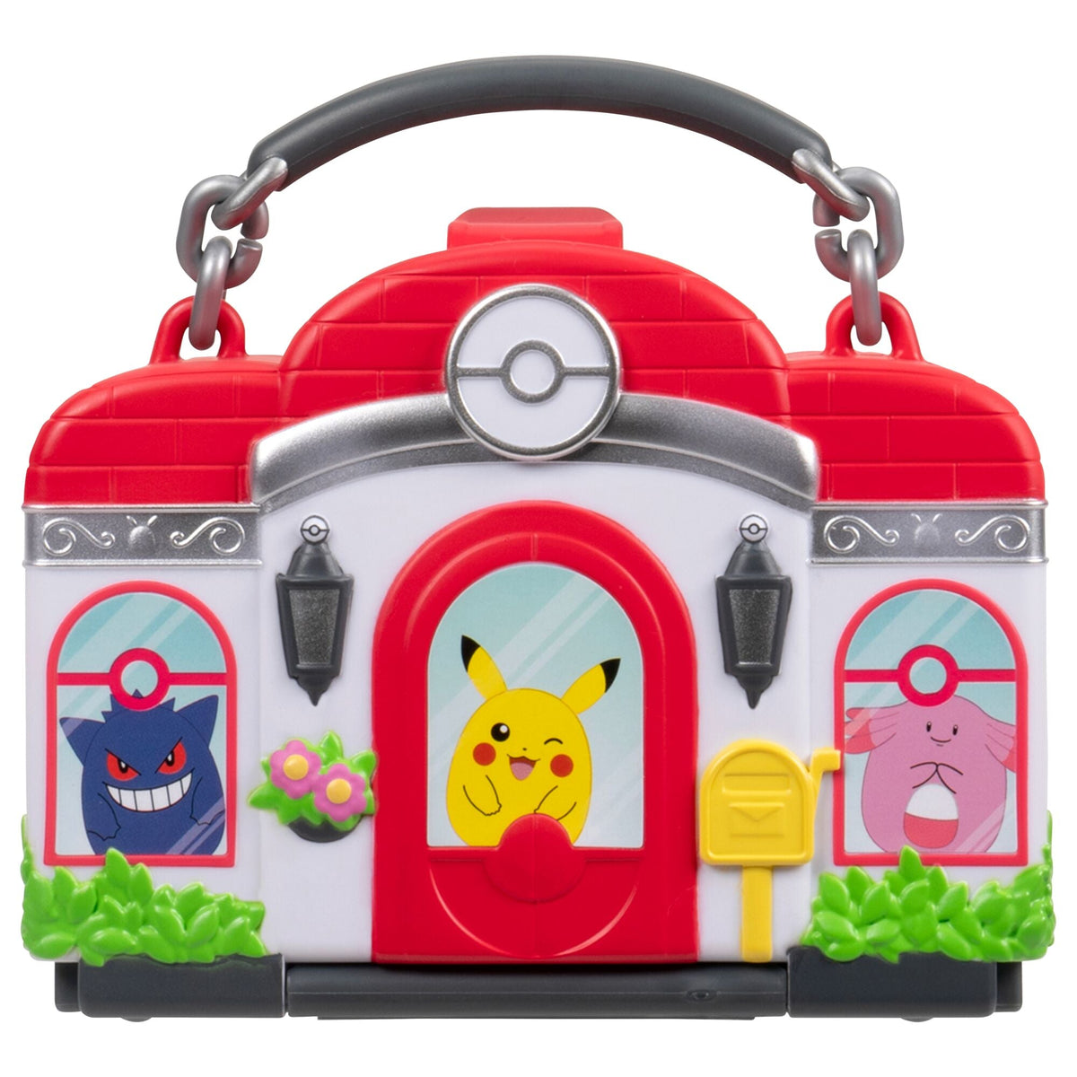 Squish-a-longs Pokémon Center Playset (Pikachu, Chansey, Marill, Snorlax)
