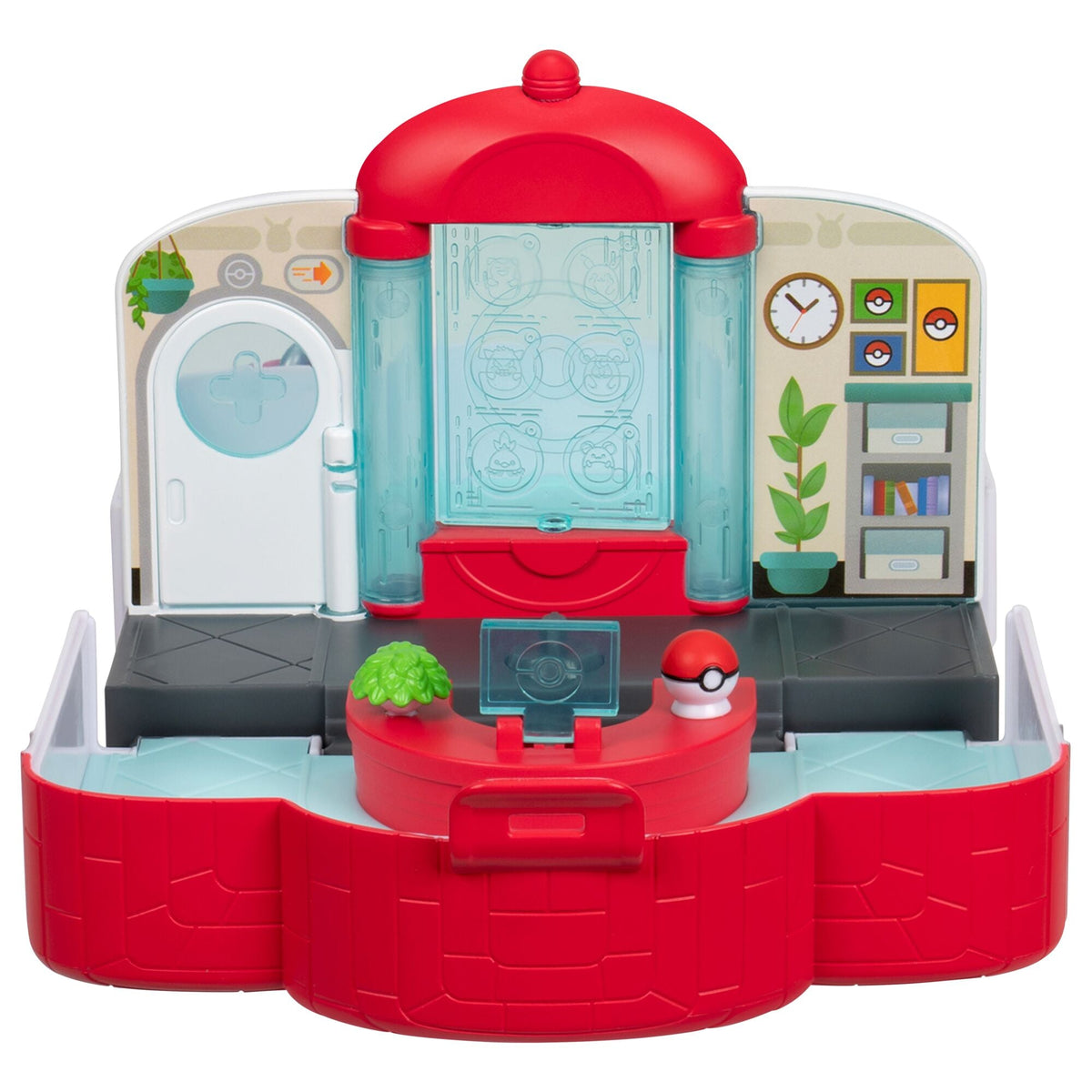 Squish-a-longs Pokémon Center Playset (Pikachu, Chansey, Marill, Snorlax)