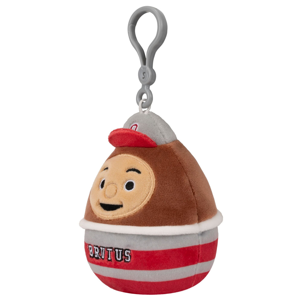 Ohio State 3.5-Inch Brutus Plush Clip