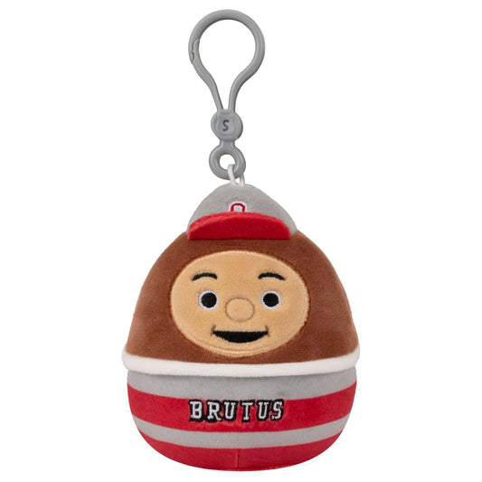 Ohio State 3.5-Inch Brutus Plush Clip