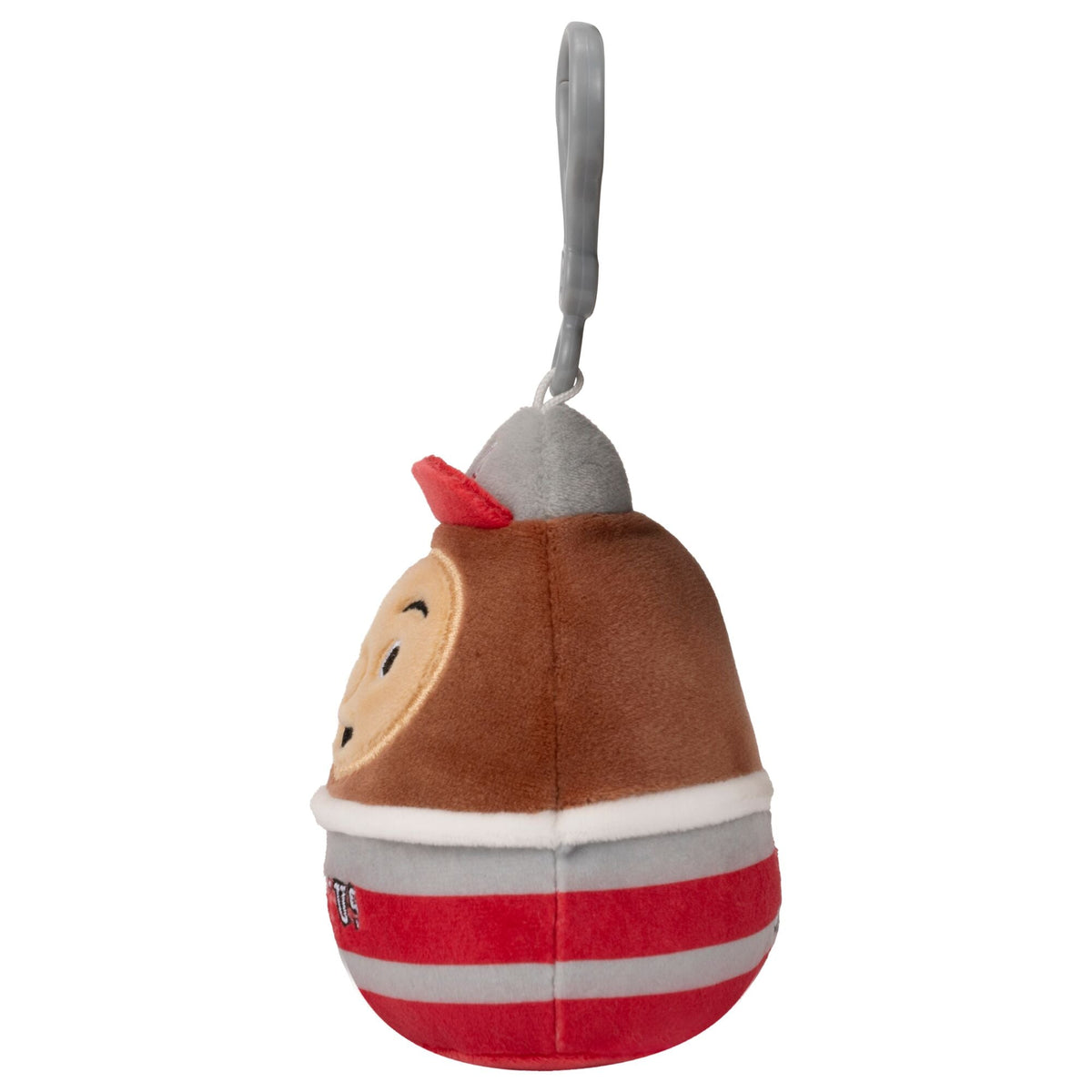 Ohio State 3.5-Inch Brutus Plush Clip