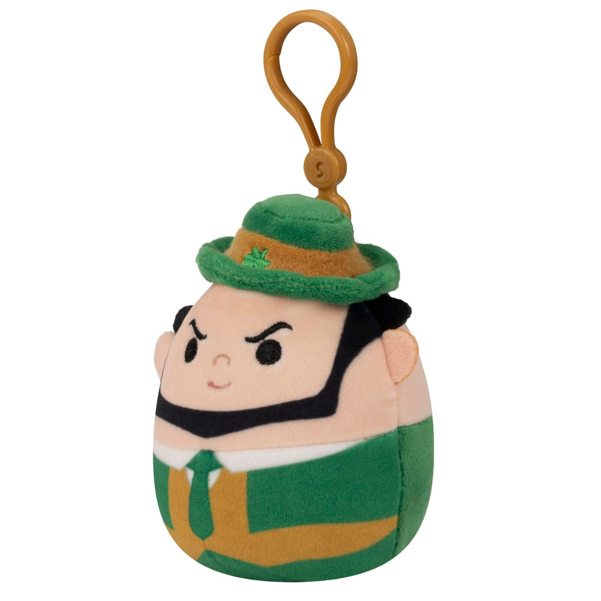 Notre Dame 3.5-Inch Leprechaun Plush Clip