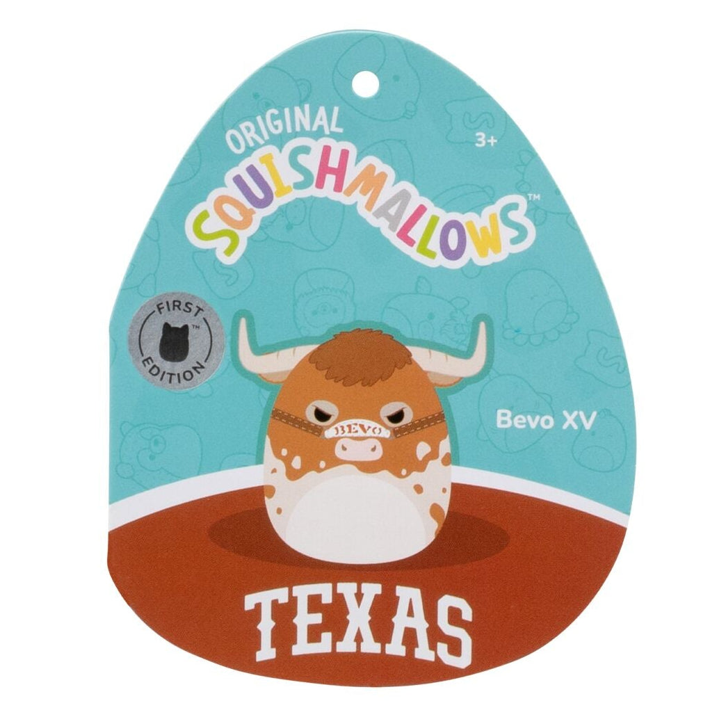 University of Texas 3.5-Inch Bevo XV Plush Clip