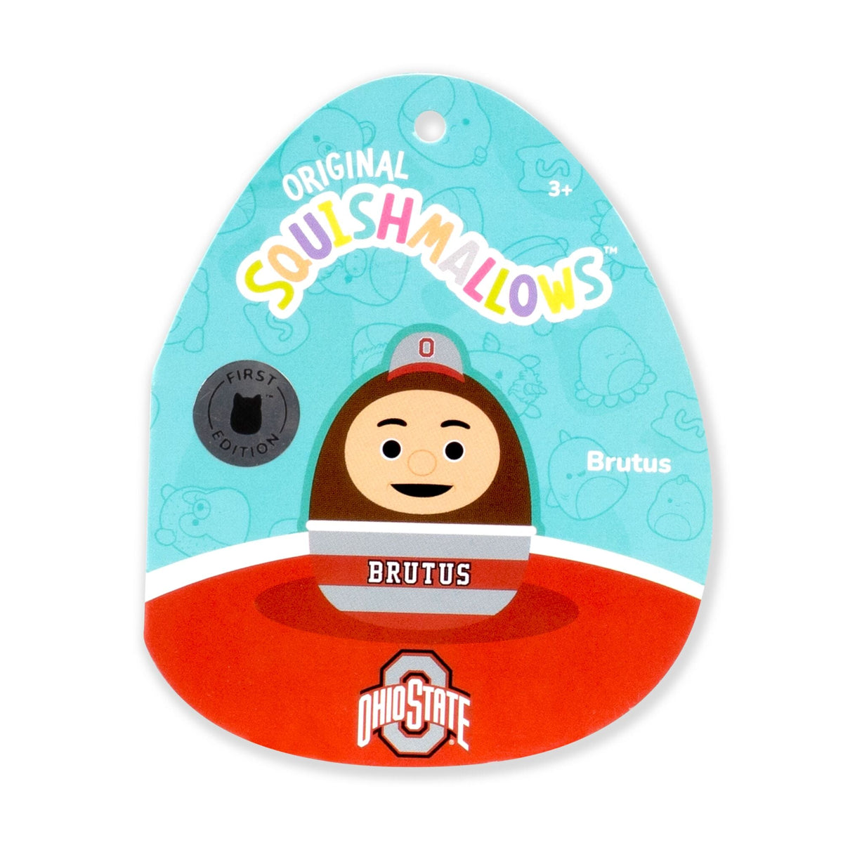 Ohio State 3.5-Inch Brutus Plush Clip