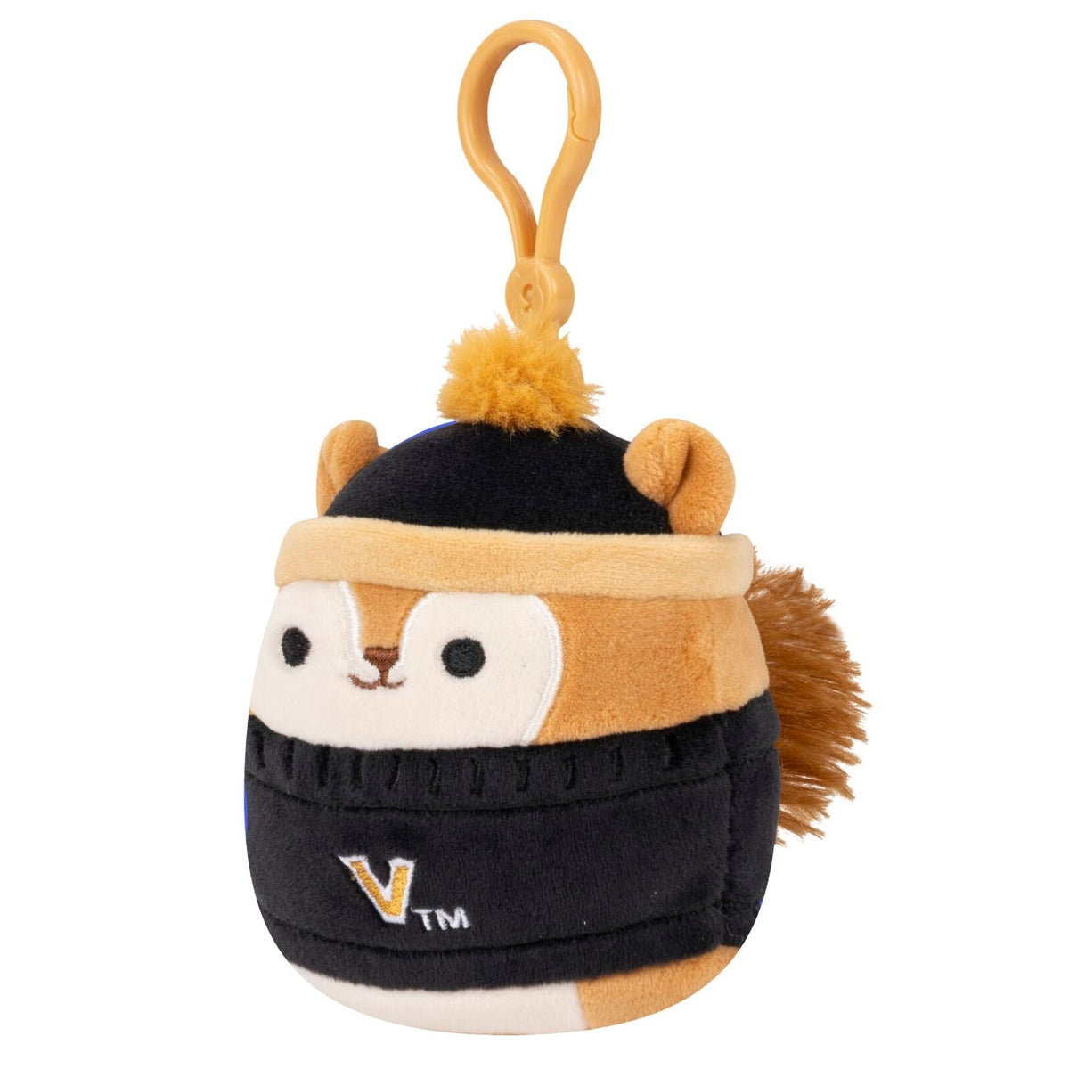 Vanderbilt 3.5-Inch Sawyer the Squirrel Plush Clip
