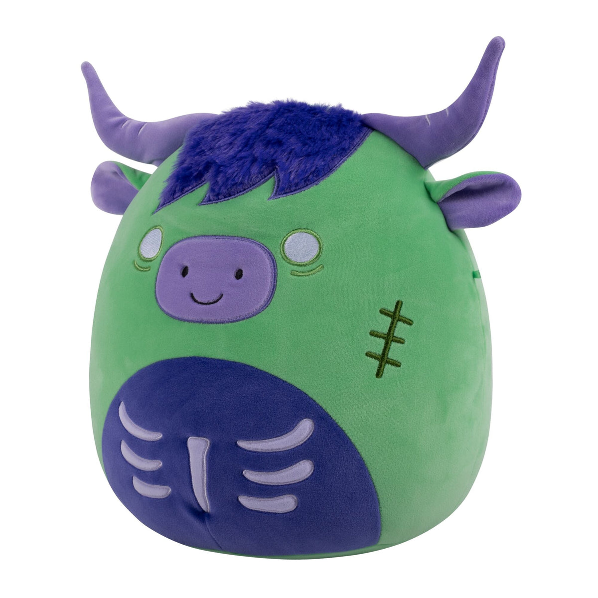 12-Inch Calton the Zombie Highland Cow