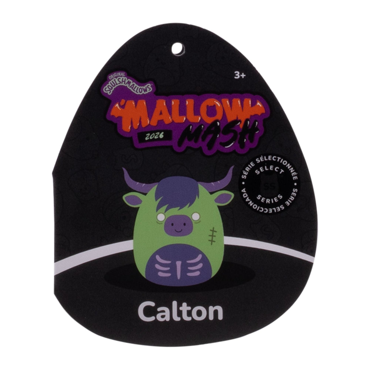 12-Inch Calton the Zombie Highland Cow