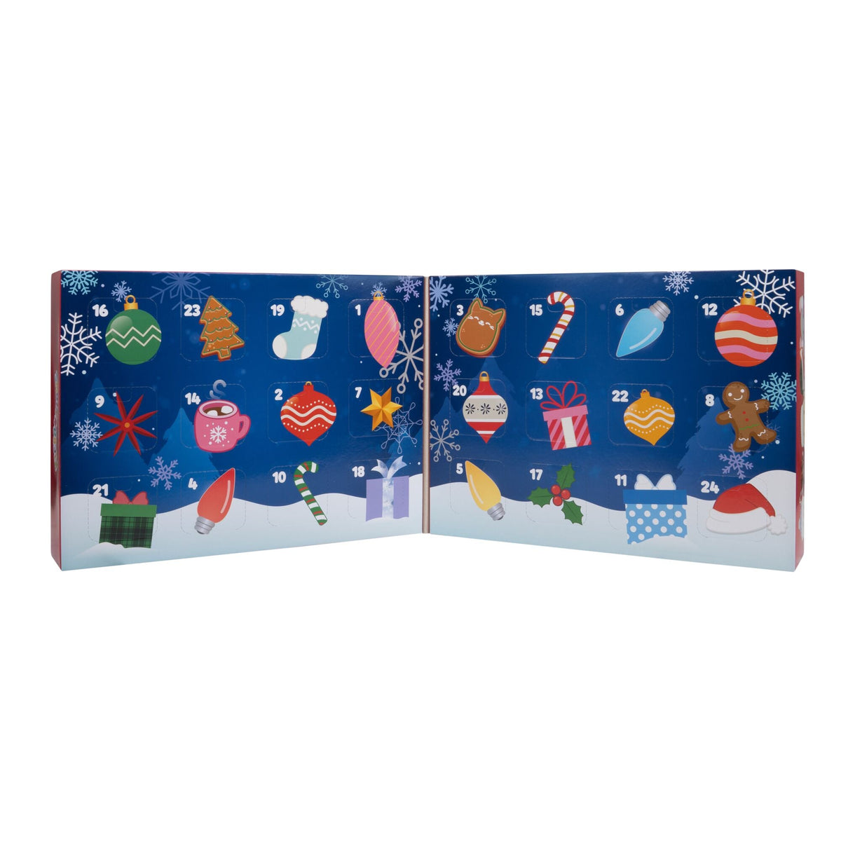 Squishmallows 24-Day Micromallows Holiday Plush Advent Calendar