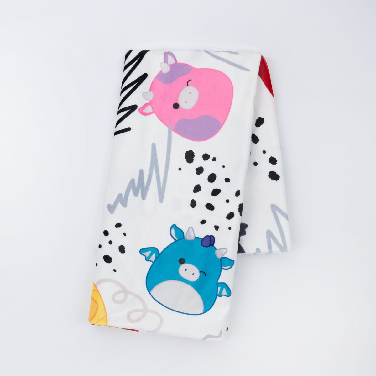 "Squish Vibes" White SquishPillow Pillowcase (Standard)