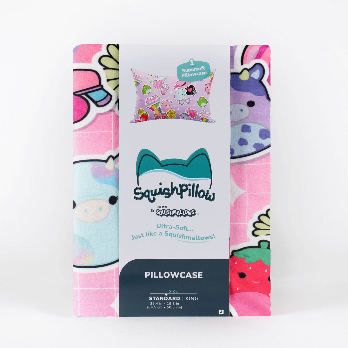 "Squish Sparkle" SquishPillow Pillowcase (Standard)