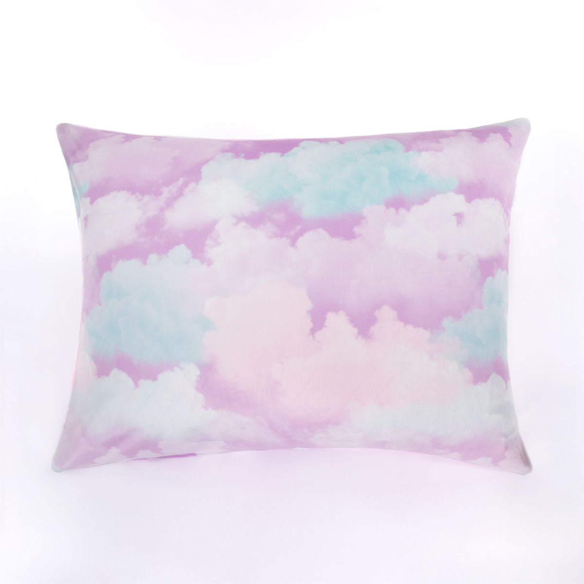 "Pastel Clouds" Purple SquishPillow Pillowcase (Standard)