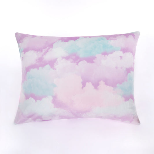 "Pastel Clouds" Purple SquishPillow Pillowcase (Standard)