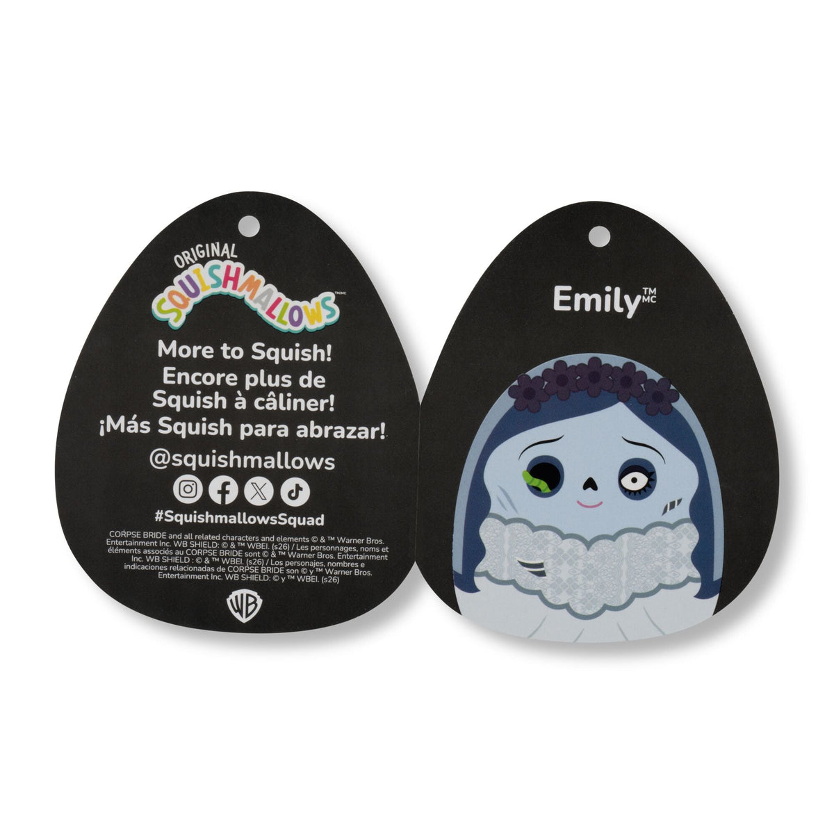 Corpse Bride 8-Inch Emily with Worm and 4-Inch Scraps