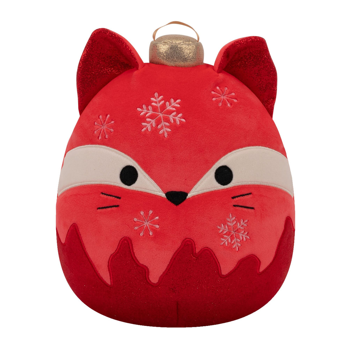 Fifi the Red Fox Frosted Ornament