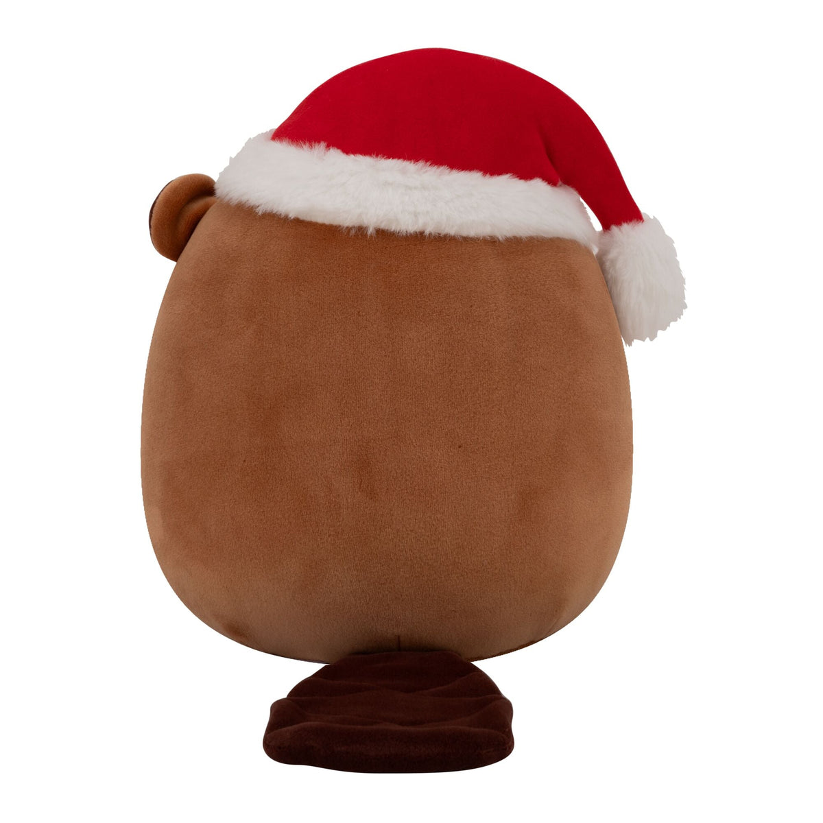 Chip the Beaver with Santa Hat