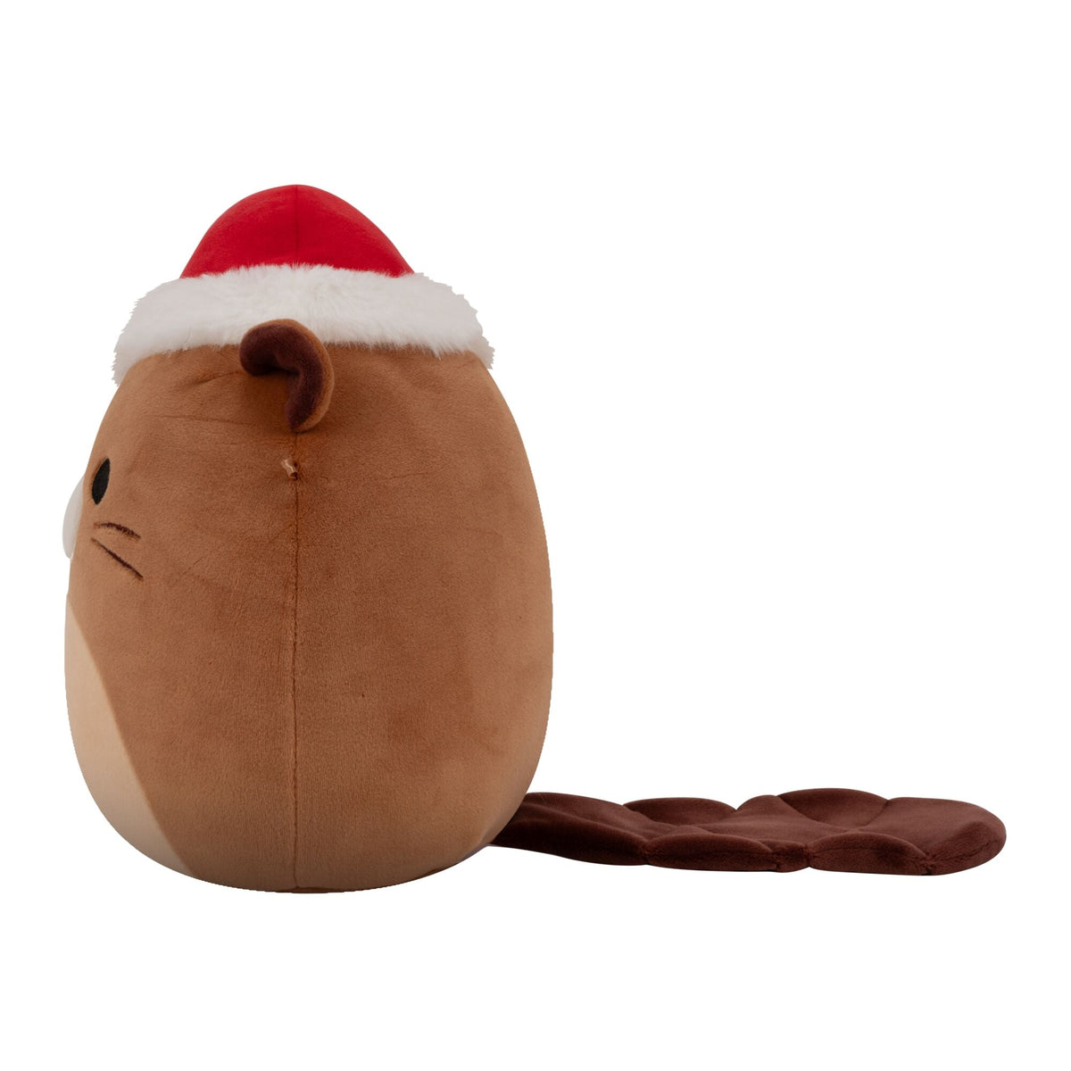 Chip the Beaver with Santa Hat