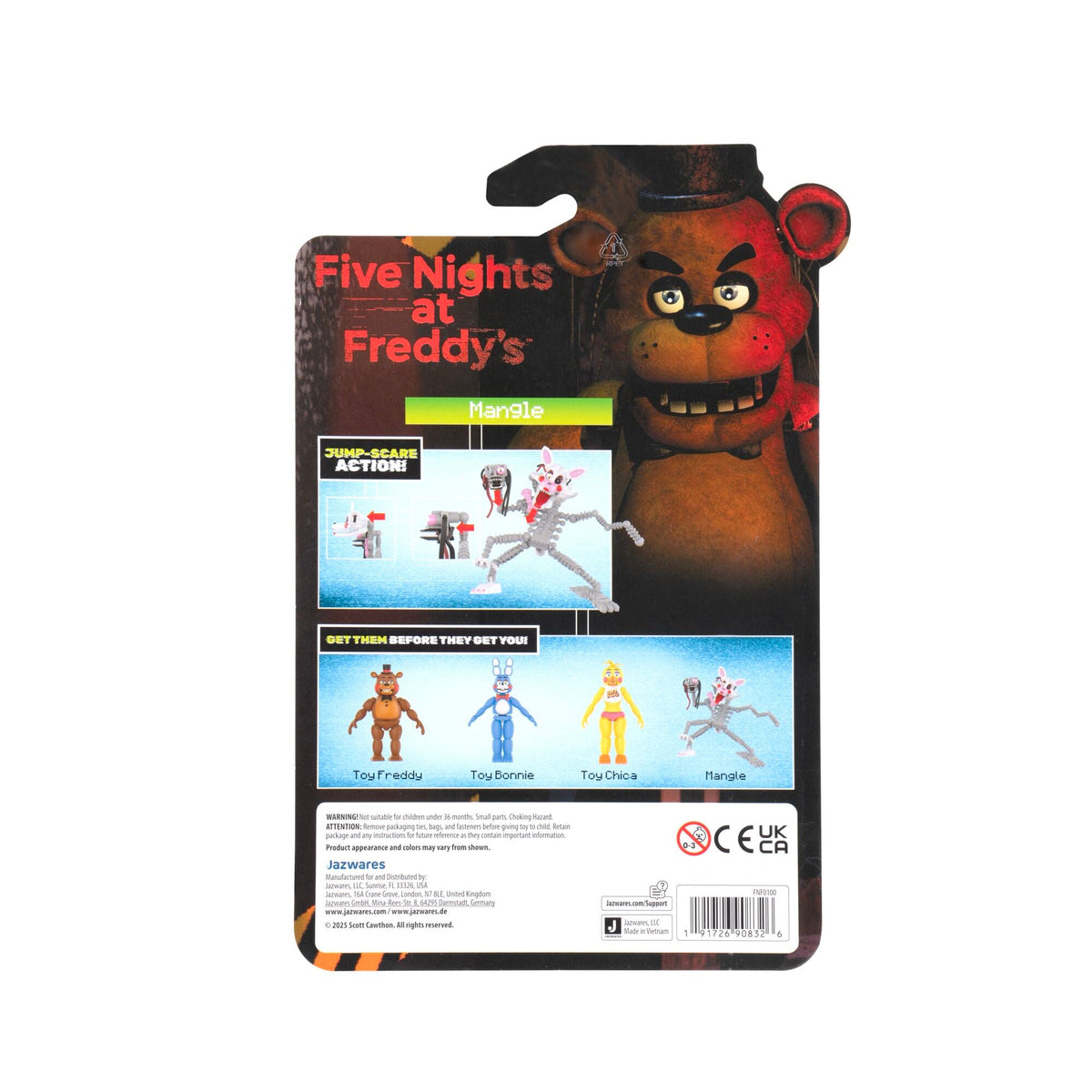Five Nights at Freddy’s Mangle 5-Inch Articulated Figure