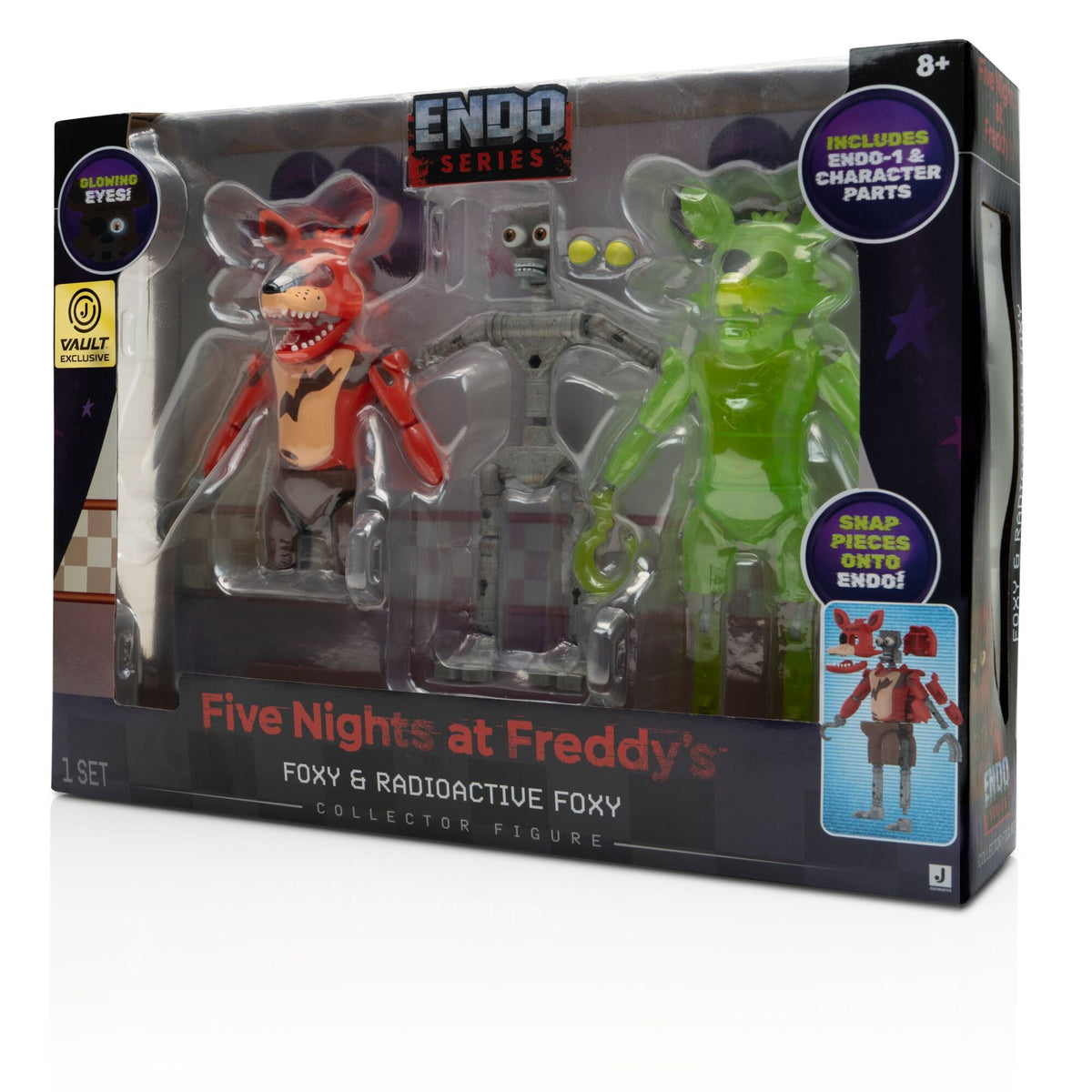 Five Nights at Freddy’s Endo-01 (Classic Foxy and Radioactive Foxy)