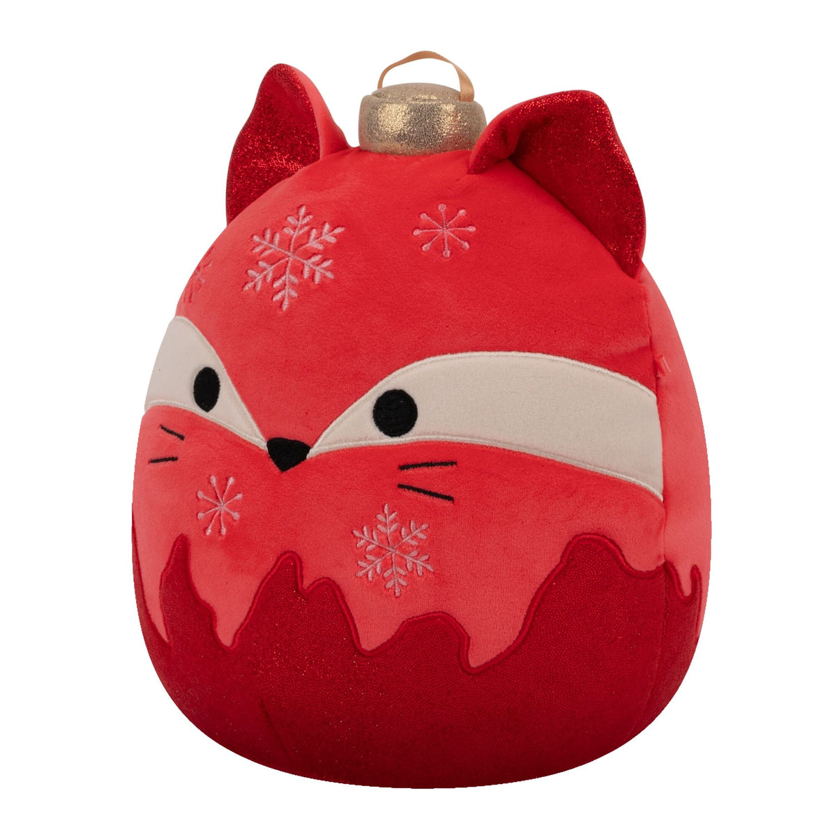 Fifi the Red Fox Frosted Ornament
