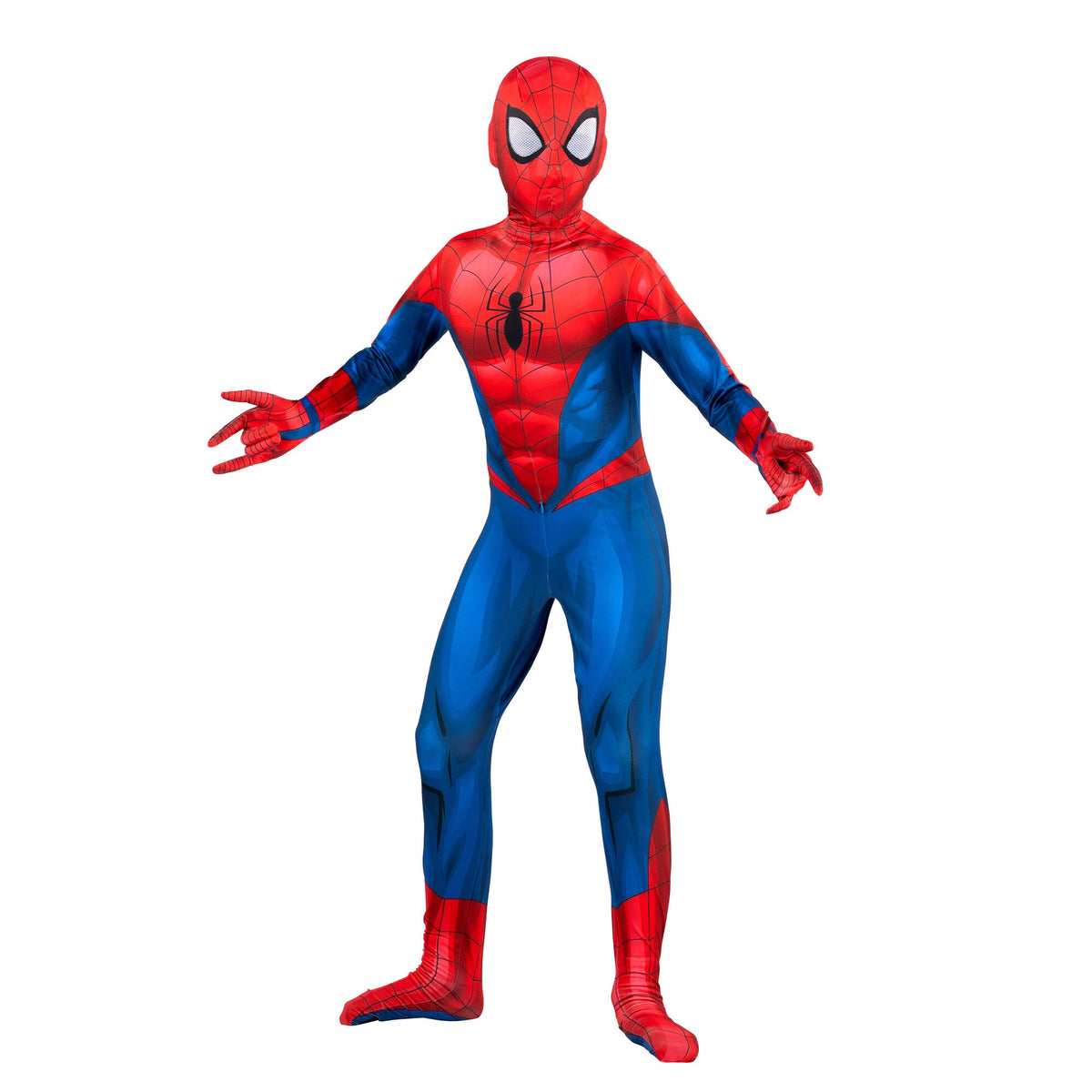 MARVEL Spider-Man Official Youth Deluxe Zentai Costume