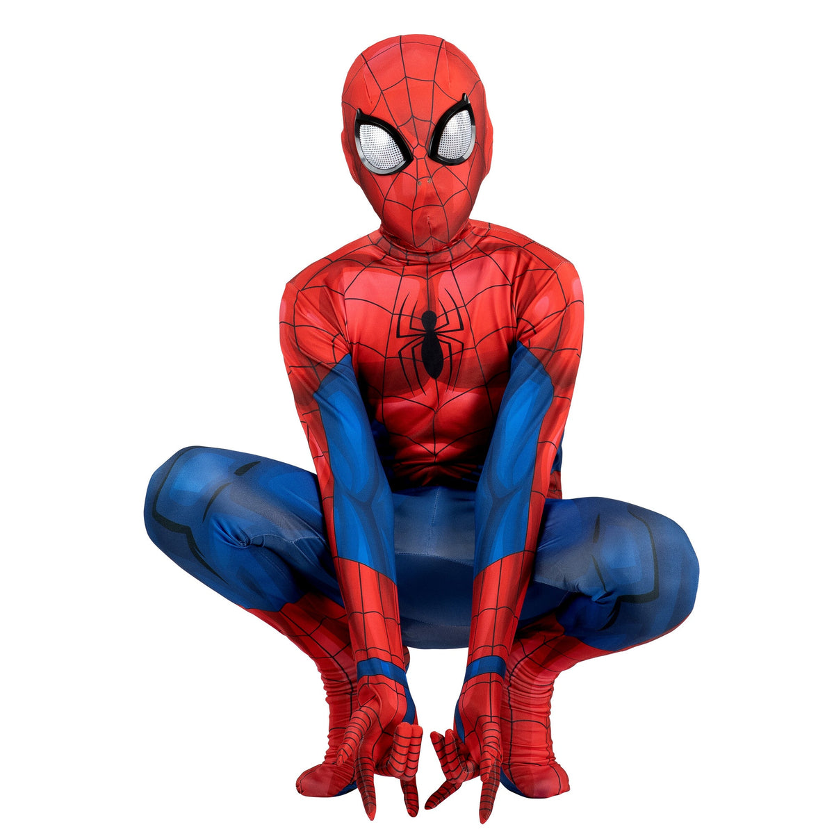 MARVEL Spider-Man Official Youth Deluxe Zentai Costume