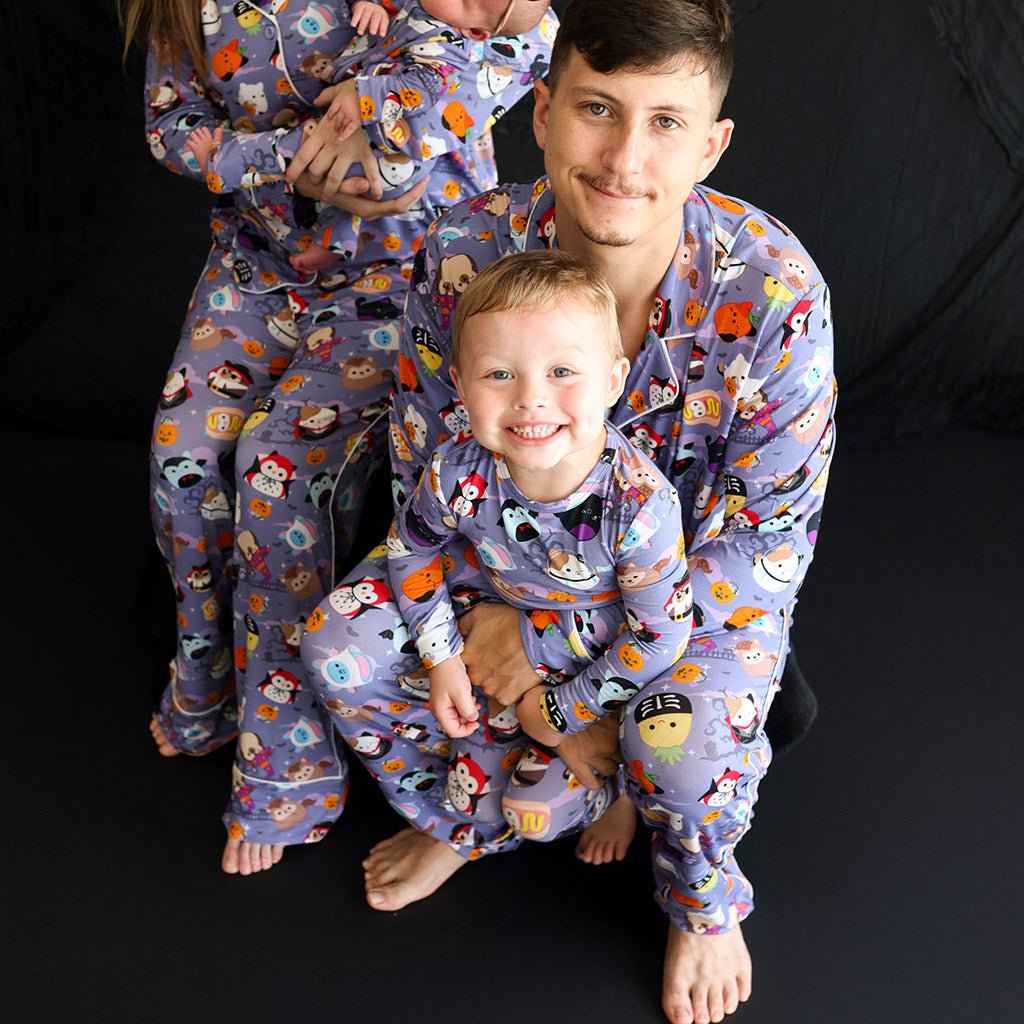 Squishmallows Halloween Men's Luxe Pajama Pant Set