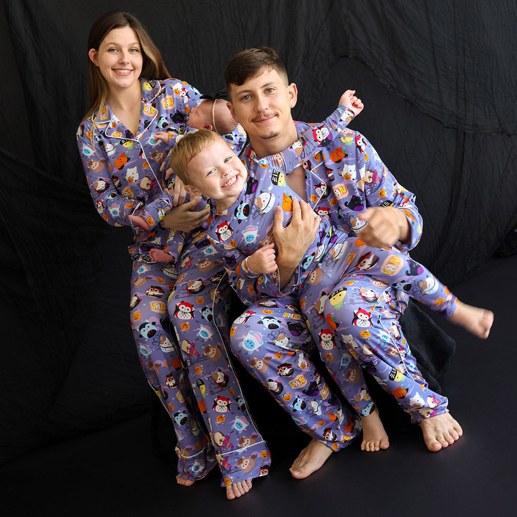 Squishmallows Halloween Men's Luxe Pajama Pant Set
