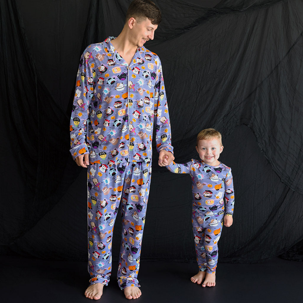 Squishmallows Halloween Men's Luxe Pajama Pant Set